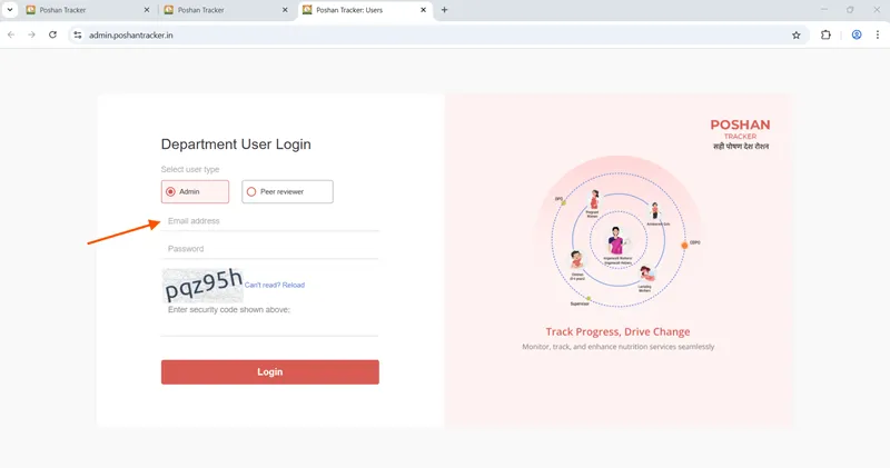 poshantracker login step 3