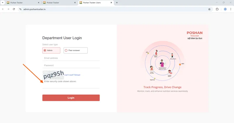 poshantracker login step 4